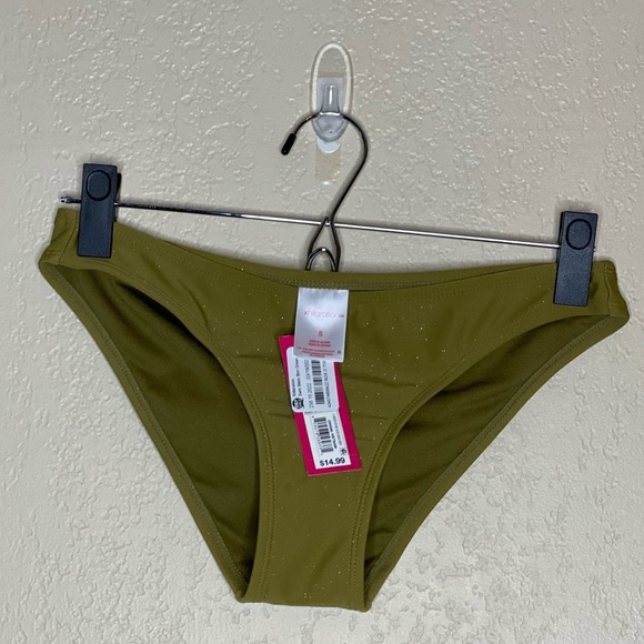 Xhilaration' Metallic Cheeky Hipster Bikini NWT - Picture 9 of 12